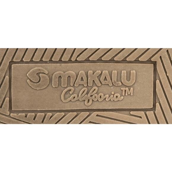 Makalu California White Wedge Sandals Beach Summer 9M - Picture 7 of 8